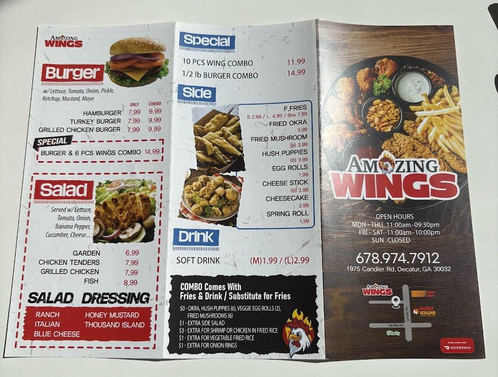 Amazing Wings Menu image 2