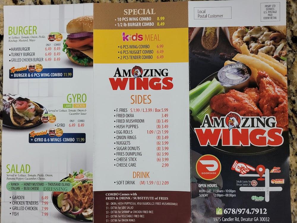Amazing Wings Menu image 3